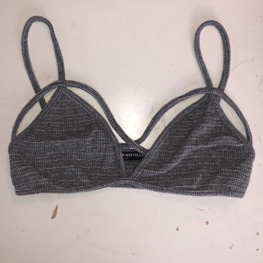 Brandy Melville Criss Cross Bralette